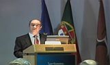 Presidente da ERC, Prof. Dr. Azeredo Lopes,  a discursar na Sessão de Abertura