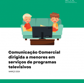 Comunicação Comercial dirigida a menores em serviços de programas televisivos