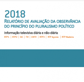 Relatório de avaliação da Observância do Princípio do Pluralismo Político em 2018