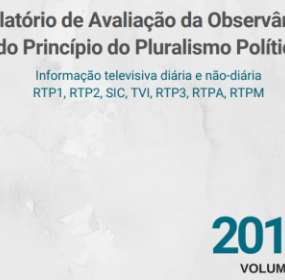 Relatório de acompanhamento da observância do princípio do Pluralismo Político em 2017