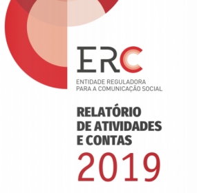 Relatório de Atividades e Contas da Entidade Reguladora para a Comunicação Social (2019)