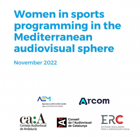 Women in sports programming in the Mediterranean audiovisual sphere