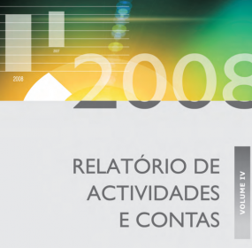 Relatório de Actividades e Contas da Entidade Reguladora para a Comunicação Social (2008)