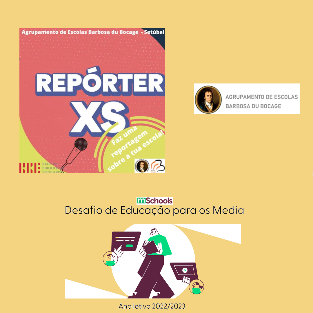 Experiência "REPÓRTER XS – faz uma reportagem sobre a tua escola!"