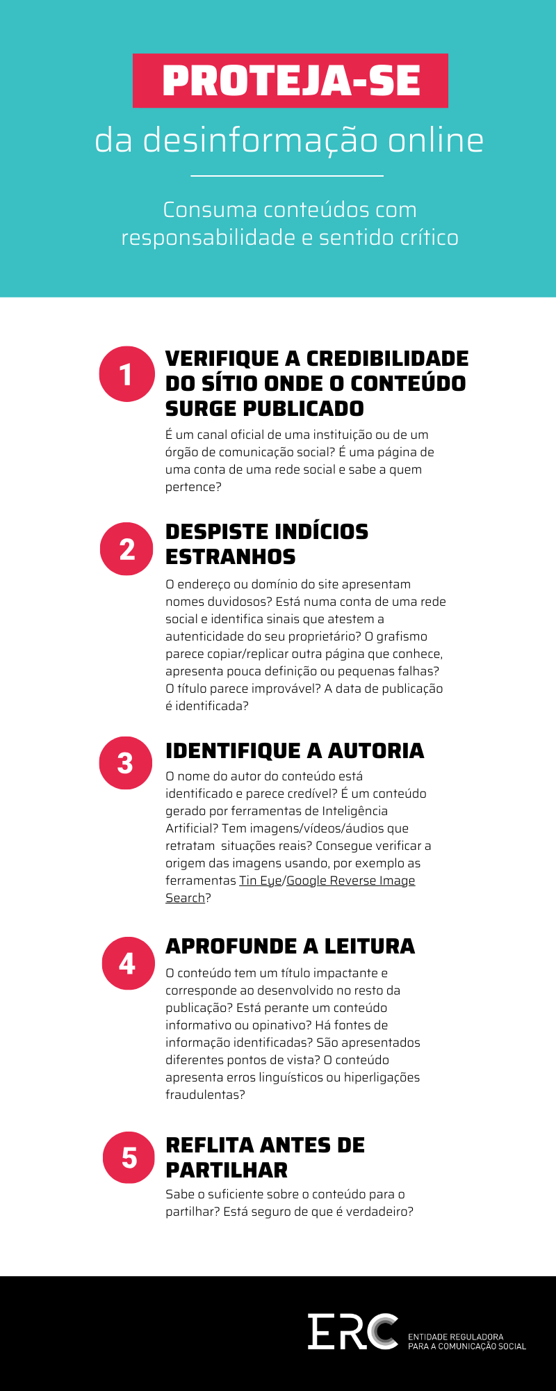 Proteja-se da Desinformação online - Clique para descarregar!